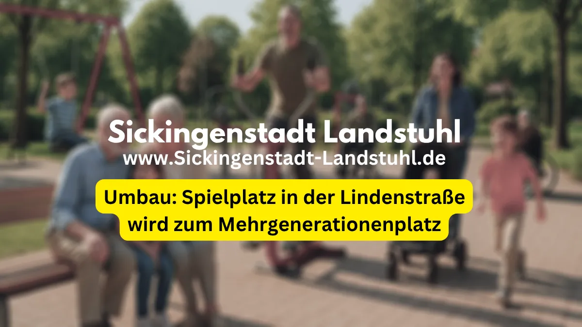 Umbau des Spielplatz in der Lindenstraße zum Mehrgenerationenplatz