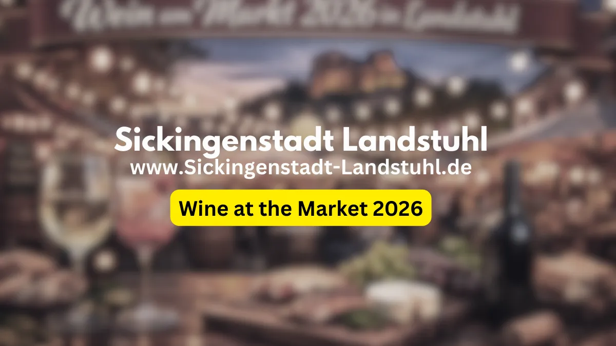 Wine at the Market Landstuhl 2026 – Enjoyment & Live Music from 31.07. - 02.08.
