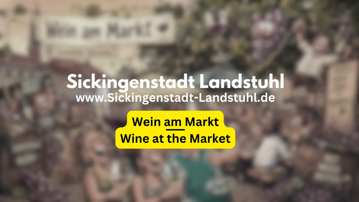 Wein am Markt Landstuhl 2026 – Genuss & Livemusik vom 31.07. - 02.08.
