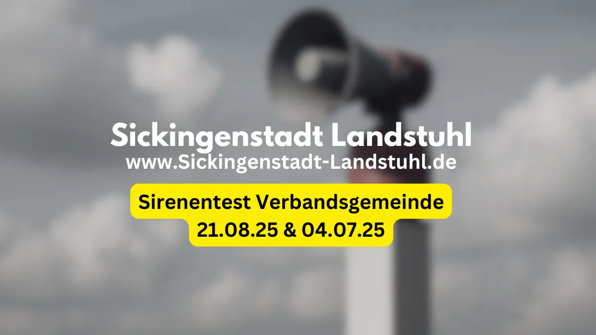 Inspection of sirens in the collective municipality of Landstuhl