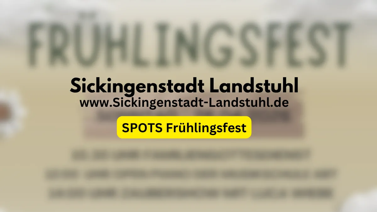 SPOTS Frühlingsfest 2026