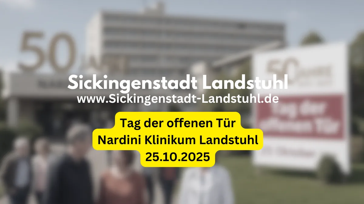Open Day at Nardini Hospital Landstuhl – 50th Anniversary on October 25, 2025